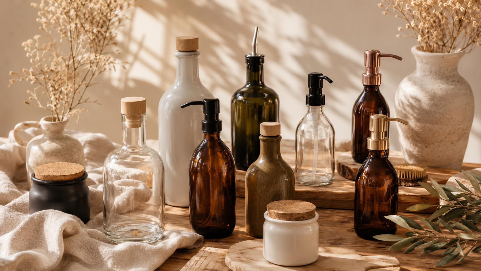 Produits Lohina - différentes contenances